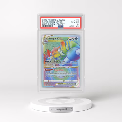 2022 Lost Origin #200 Drapion VSTAR - Full Art Holo (PSA 10 GEM MINT)