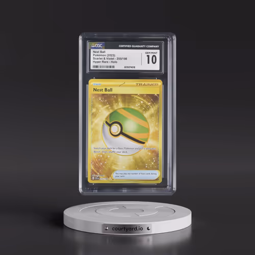 2023 Pokémon Svi EN-Scarlet & Violet #255 Nest Ball - Hyper Rare (CGC 10 GEM MINT)