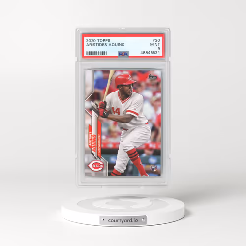 2020 Topps #20 Aristides Aquino (PSA 9 MINT)