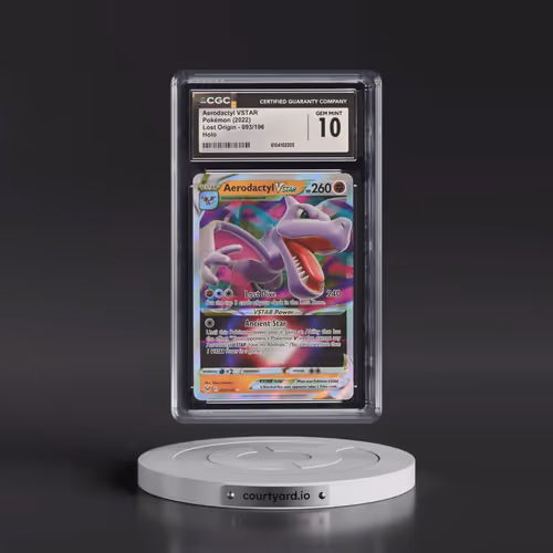 2022 Lost Origin #093/196 Aerodactyl VSTAR - Holo (CGC 10 GEM MINT)