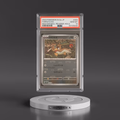 2023 Pokémon Sv2a-Pokemon 151 #083 Farfetch'd - Reverse Holo Master Ball (PSA 10 GEM MINT)