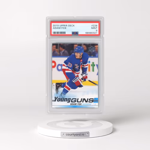 2019 Upper Deck #228 Adam Fox (PSA 9 MINT)