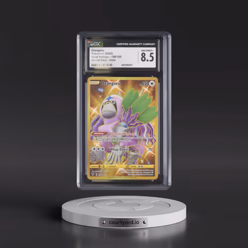 2020 Vivid Voltage #199/185 Oranguru - Secret Rare Holo (CGC 8.5 NM-MT+)