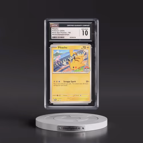 2023 Black Star Promos - Scarlet & Violet SVP EN #190 Pikachu - World Championships (CGC 10 GEM MINT