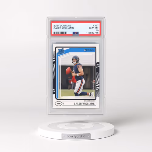 2024 Panini Donruss #327 Caleb Williams (PSA 10 GEM MINT)