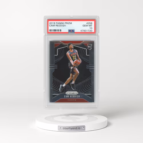 2019 Panini Prizm #256 Cam Reddish (PSA 10 GEM MINT)