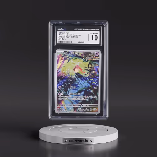 2023 Pokémon Sv4k-Ancient Roar #071 Scream Tail - Art Rare (CGC 10 GEM MINT)