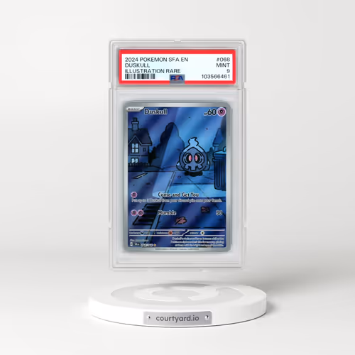 2024 Pokémon Sfa EN-Shrouded Fable #068 Duskull - Illustration Rare (PSA 9 MINT)