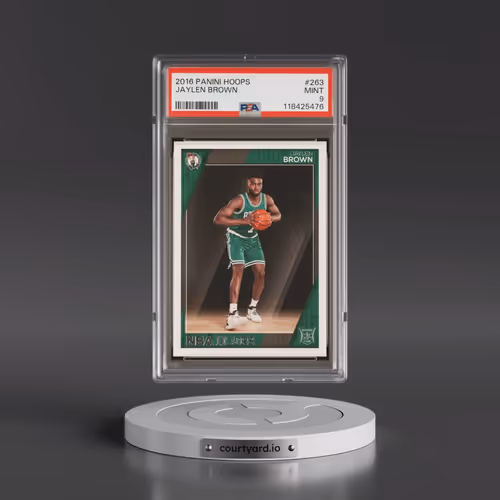 2016 Panini Hoops #263 Jaylen Brown (PSA 9 MINT)