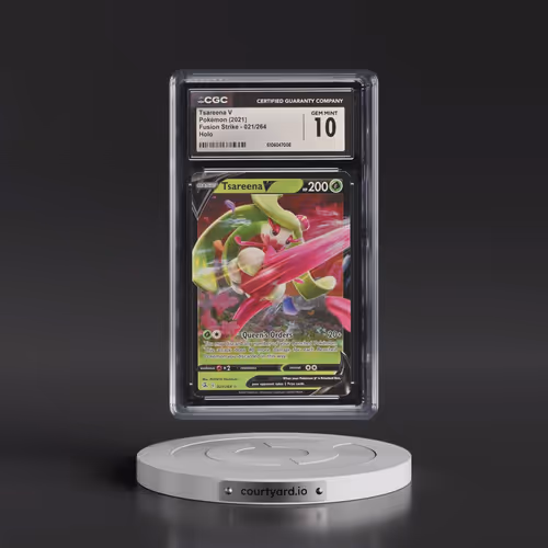 2019 Fusion Strike #021/264 Tsareena V - Holo (CGC 10 GEM MINT)