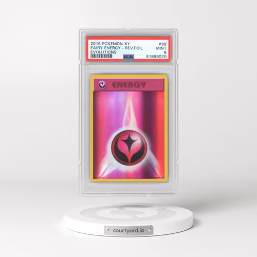 2016 Pokémon XY Evolutions #99 Fairy Energy - Reverse Foil (PSA 9 MINT)