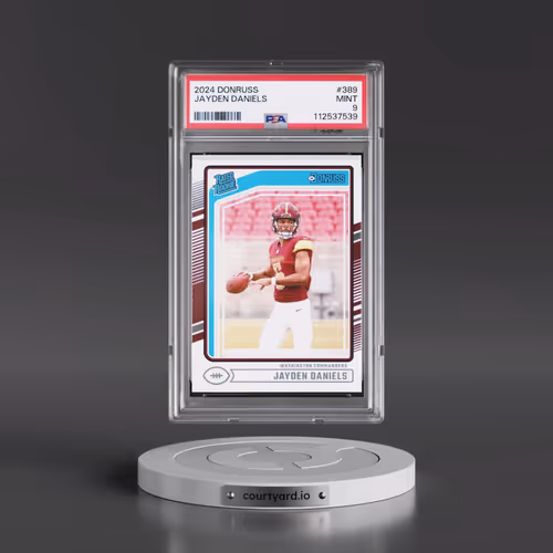 2024 Panini Donruss #389 Jayden Daniels (PSA 9 MINT)