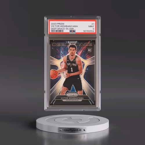 2023 Panini Prizm Deep Space #1 Victor Wembanyama - Silver Prizm (PSA 9 MINT)