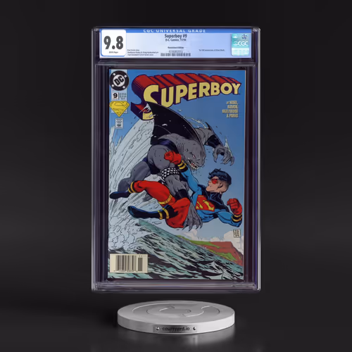 Superboy #9 CGC 9.8 White Pages (D.C. Comics, 11/94) - Newsstand Edition