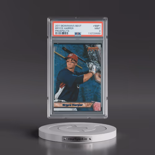 2011 Bowman's Best Prospects #BBP1 Bryce Harper (PSA 9 MINT)