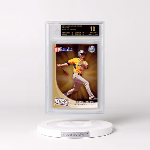 2011 JUCO World Series Draftee #1 Bryce Harper (BGS 10 PRISTINE)
