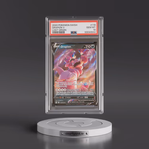 2022 Pokémon Sword & Shield Lost Origin #118 Drapion V - Holo (PSA 10 GEM MINT)