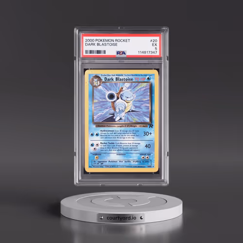 2000 Pokémon Rocket #20 Dark Blastoise (PSA 5 EX)