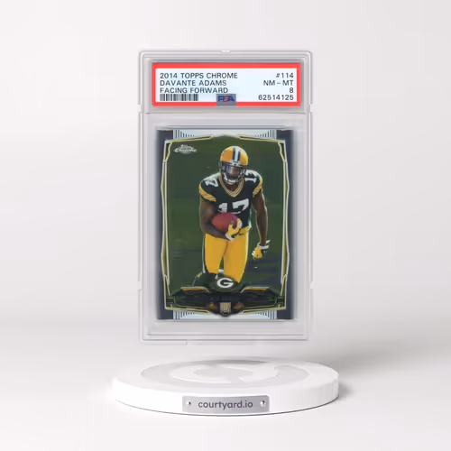 2014 Topps Chrome #114 Davante Adams - Facing Forward (PSA 8 NM-MT)