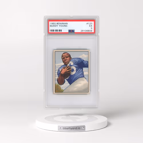1950 Bowman #123 Buddy Young (PSA 5 EX)