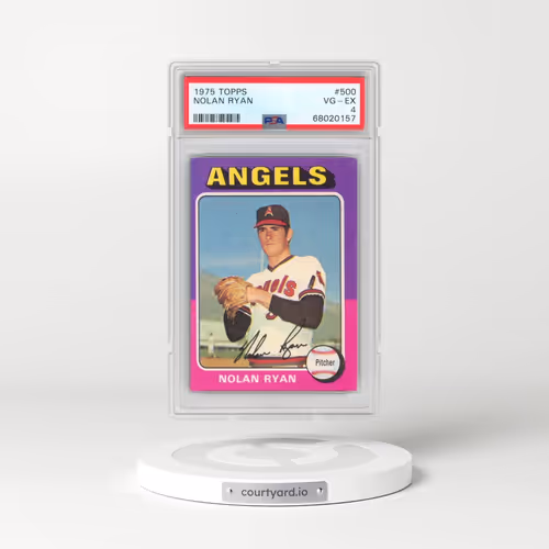 1975 Topps #500 Nolan Ryan (PSA 4 VG-EX)