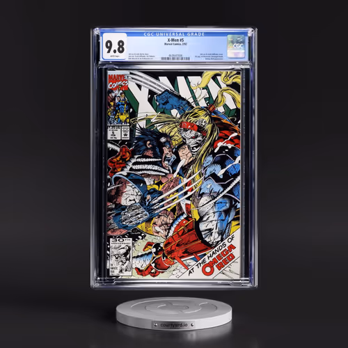 X-Men #5 CGC 9.8 White Pages (Marvel Comics, 2/92)