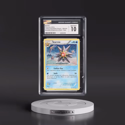 2023 Trading Card Game Classic - CLV, CLC, CLB #005/034 Starmie - Blastoise & Suicune ex Deck - CLB