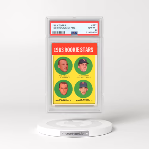1963 Topps #522 1963 Rookie Stars (PSA 8 NM-MT)