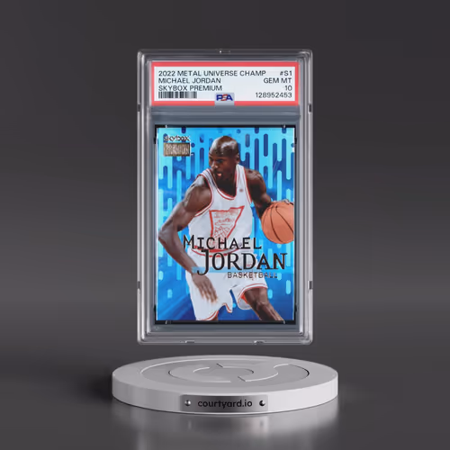 2022 Skybox Metal Universe Champions Skybox Premium #S1 Michael Jordan (PSA 10 GEM MINT)