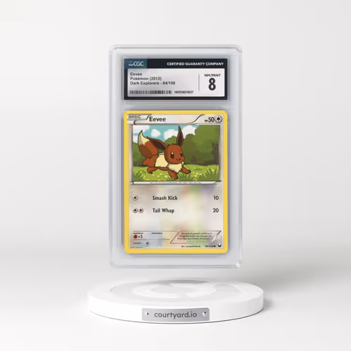 2012 Dark Explorers #84/108 Eevee (CGC 8 NM-MT)