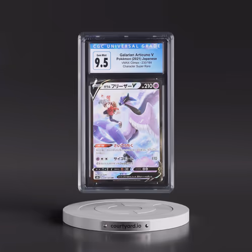 2021 VMAX Climax #230/184 Galarian Articuno V - Holo Character Super Rare (CGC 10 GEM MINT)