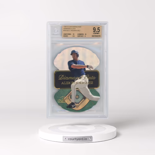 1997 Flair Showcase Diamond Cuts #16 Alex Rodriguez (BGS 9.5 GEM MINT)