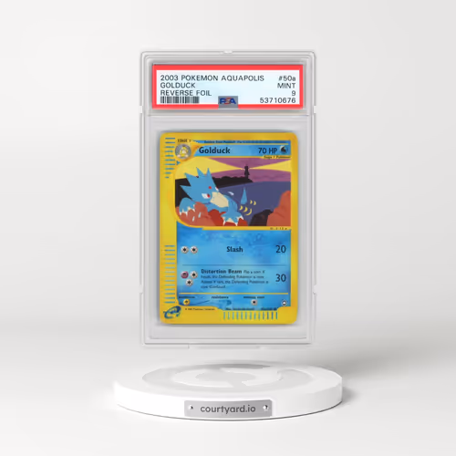 2003 Pokémon Aquapolis #50a Golduck - Reverse Foil (PSA 9 MINT)