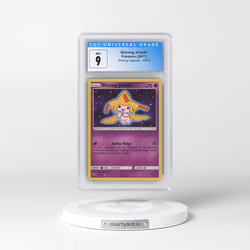 2017 Shining Legends #42/73 Shining Jirachi - Holo (CGC 9 MINT)