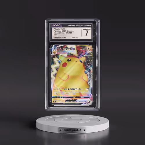 2021 VMAX Climax #046/184 Pikachu VMAX - Holo (CGC 7 NM)