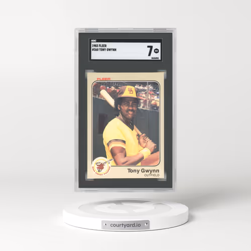 1983 Fleer #360 Tony Gwynn (SGC 7 NM)