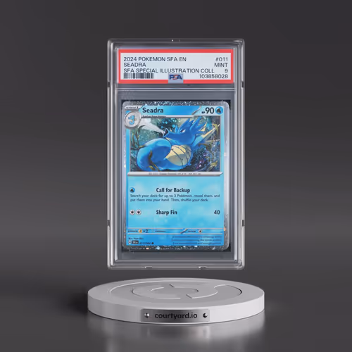2024 Pokémon Sfa EN-Shrouded Fable #011 Seadra - Shrouded Fable Special Illustration Collection (PSA