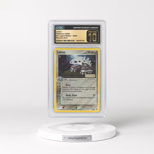 2006 EX Legend Maker #38 Lairon - Holo (CGC 10 PRISTINE)