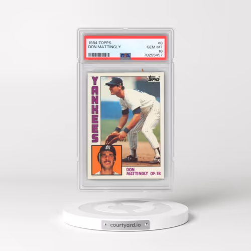 1984 Topps #8 Don Mattingly (PSA 10 GEM MINT)