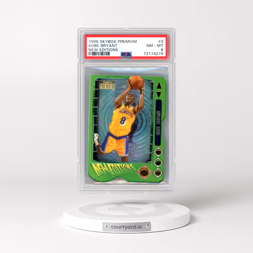 1996 Skybox Premium New Editions #3 Kobe Bryant (PSA 8 NM-MT)