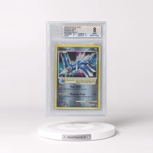 2008 Pokémon Diamond and Pearl Majestic Dawn #4 Dialga - Holo (BGS 8 NM-MT)