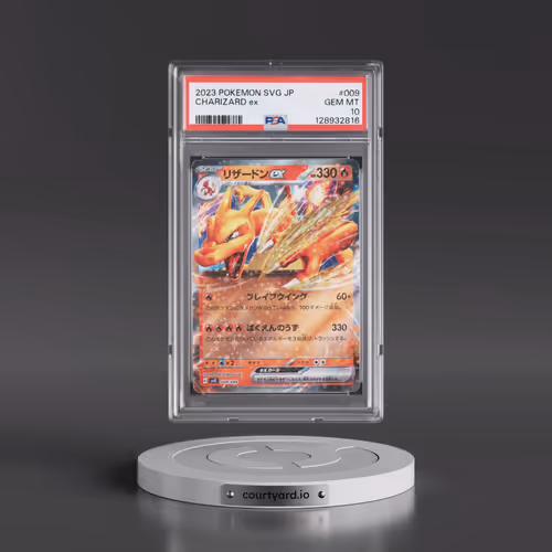 2023 Pokémon Svg-Venusaur & Charizard & Blastoise Special Deck Set EX #009 Charizard EX - Holo (PSA