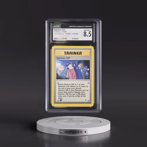 2000 Gym Heroes #117/132 Sabrina's ESP - 1st Edition 1st Edition (CGC 8.5 NM-MT+)
