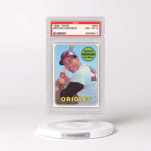 1969 Topps #550 Brooks Robinson (PSA 8 NM-MT)