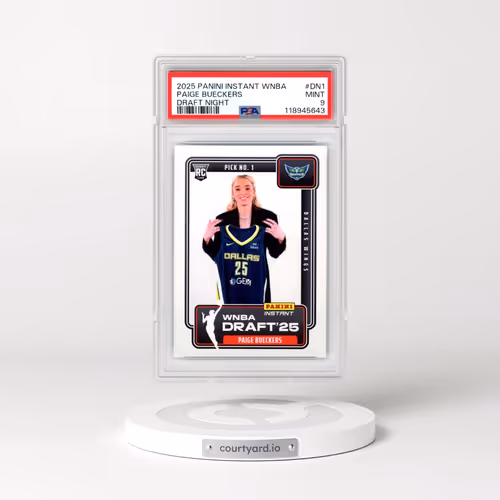2025 Panini Instant WNBA Draft Night #DN1 Paige Bueckers (PSA 9 MINT)