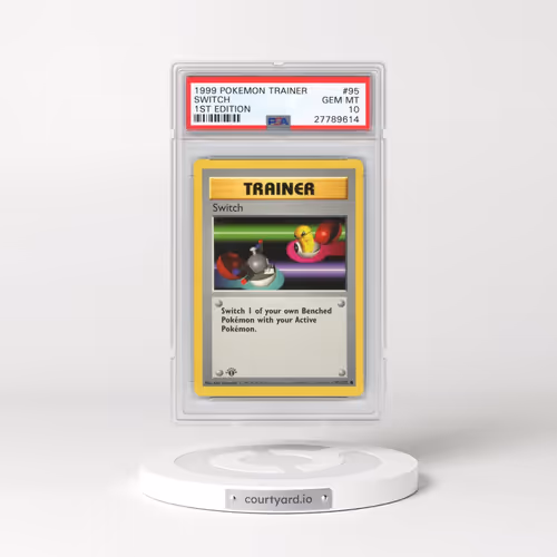1999 Pokémon Game #95 Switch - 1st Edition (PSA 10 GEM MINT)
