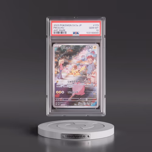 2023 Pokémon Sv2a-Pokemon 151 #173 Pikachu - Art Rare (PSA 10 GEM MINT)