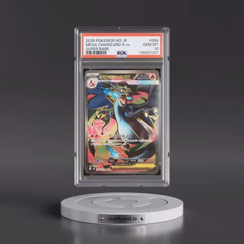 2025 Pokémon M2-Inferno X #094 Mega Charizard X EX - Holo Super Rare (PSA 10 GEM MINT)