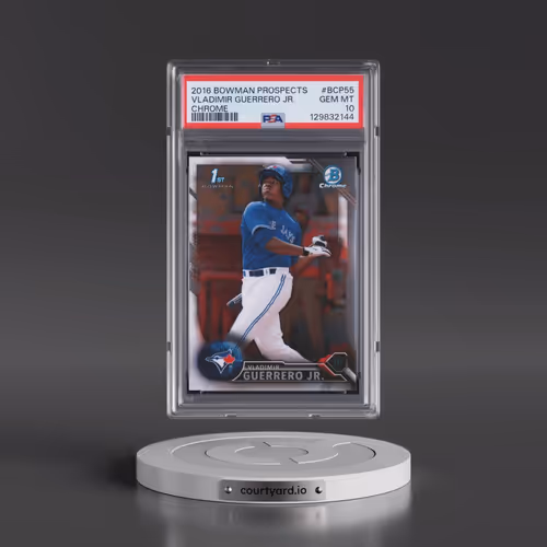 2016 Bowman Prospects #BCP55 Vladimir Guerrero Jr. - Chrome (PSA 10 GEM MINT)
