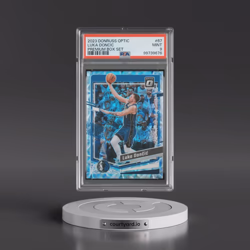 2023 Panini Donruss Optic #67 Luka Doncic - Premium Box Set (PSA 9 MINT)